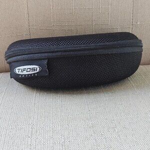 Tifosi Optical Eyewear Case semi Hard Case Zip Around Sport Case Black Case only